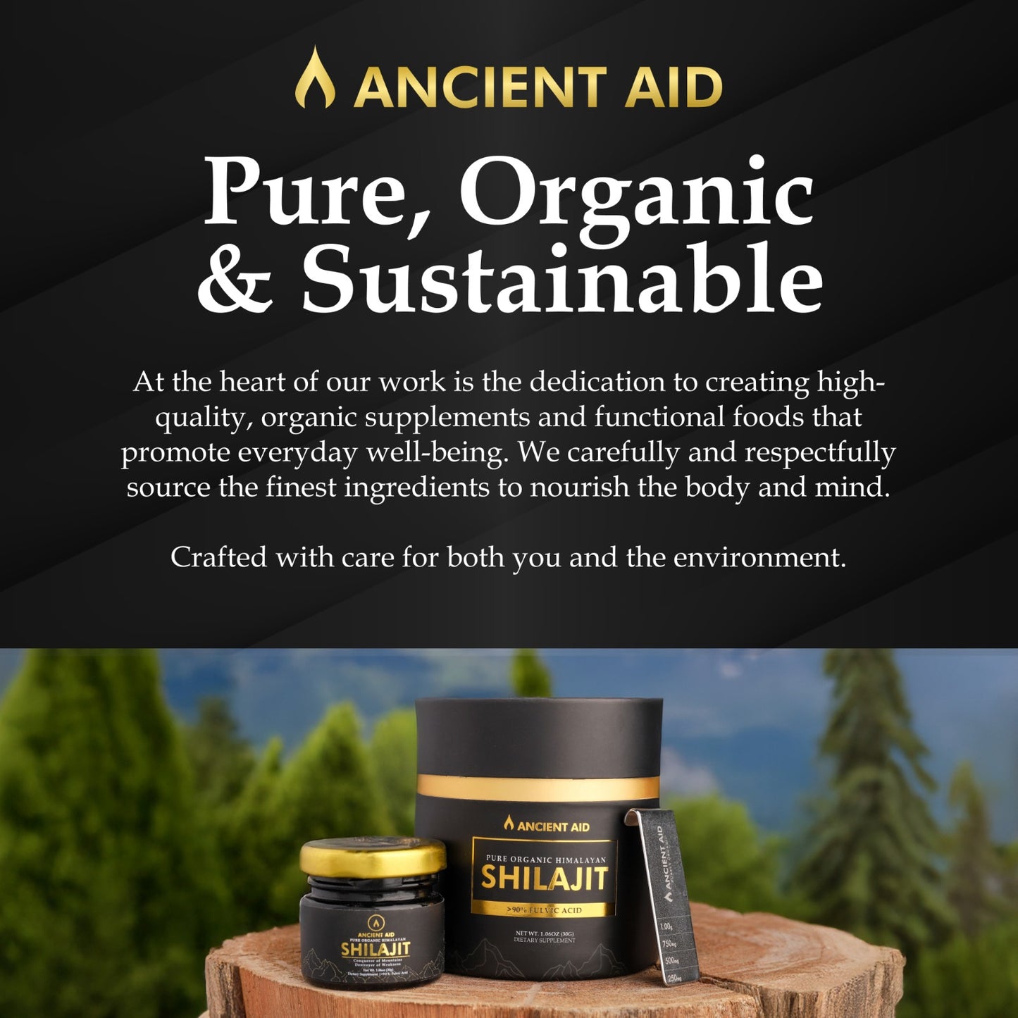 100% Pure Organic Himalayan Shilajit