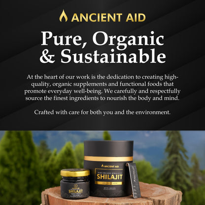 100% Pure Organic Himalayan Shilajit