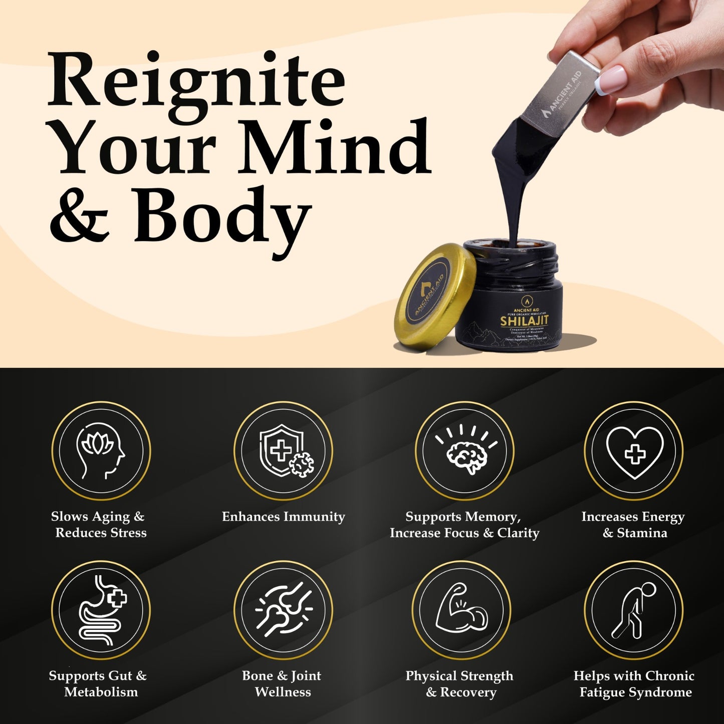 100% Pure Organic Himalayan Shilajit